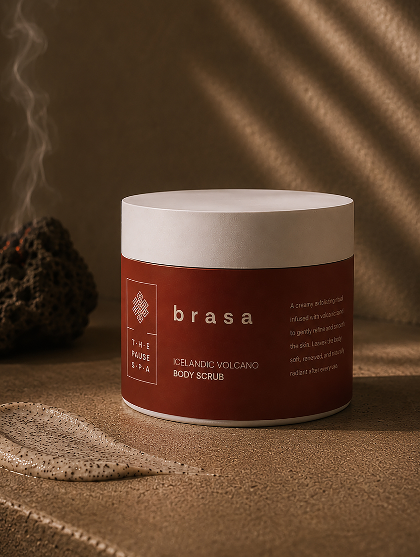 brasa Icelandic Volcano Body Scrub